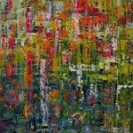 Öl-Gemälde, 70/80 cm. Armin Hille.