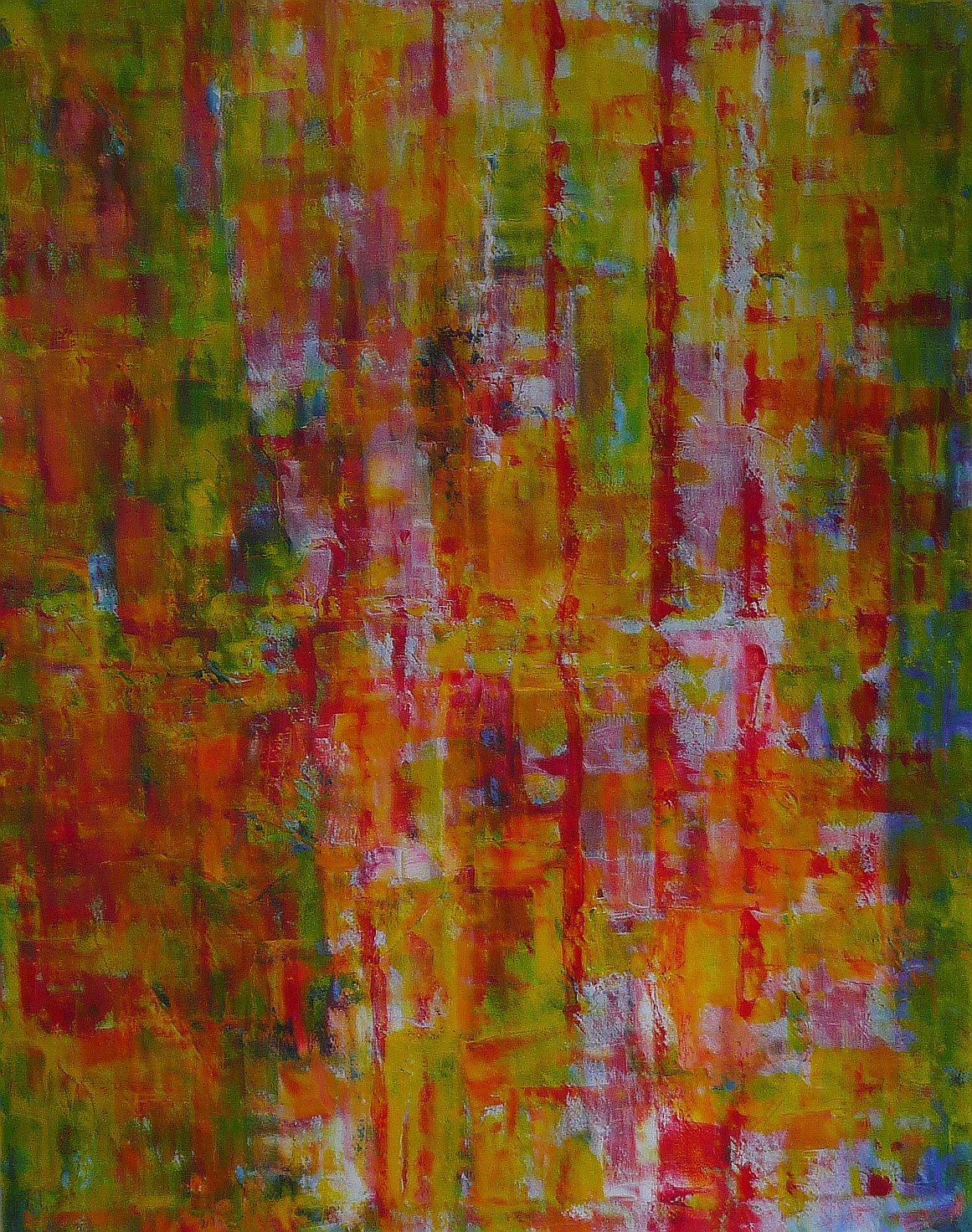 Abstraktes Gemälde 80 x 100 cm